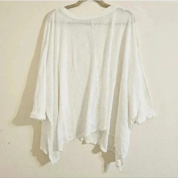 Free People Cotton Eyelet Sweater - Picture 2 of 5